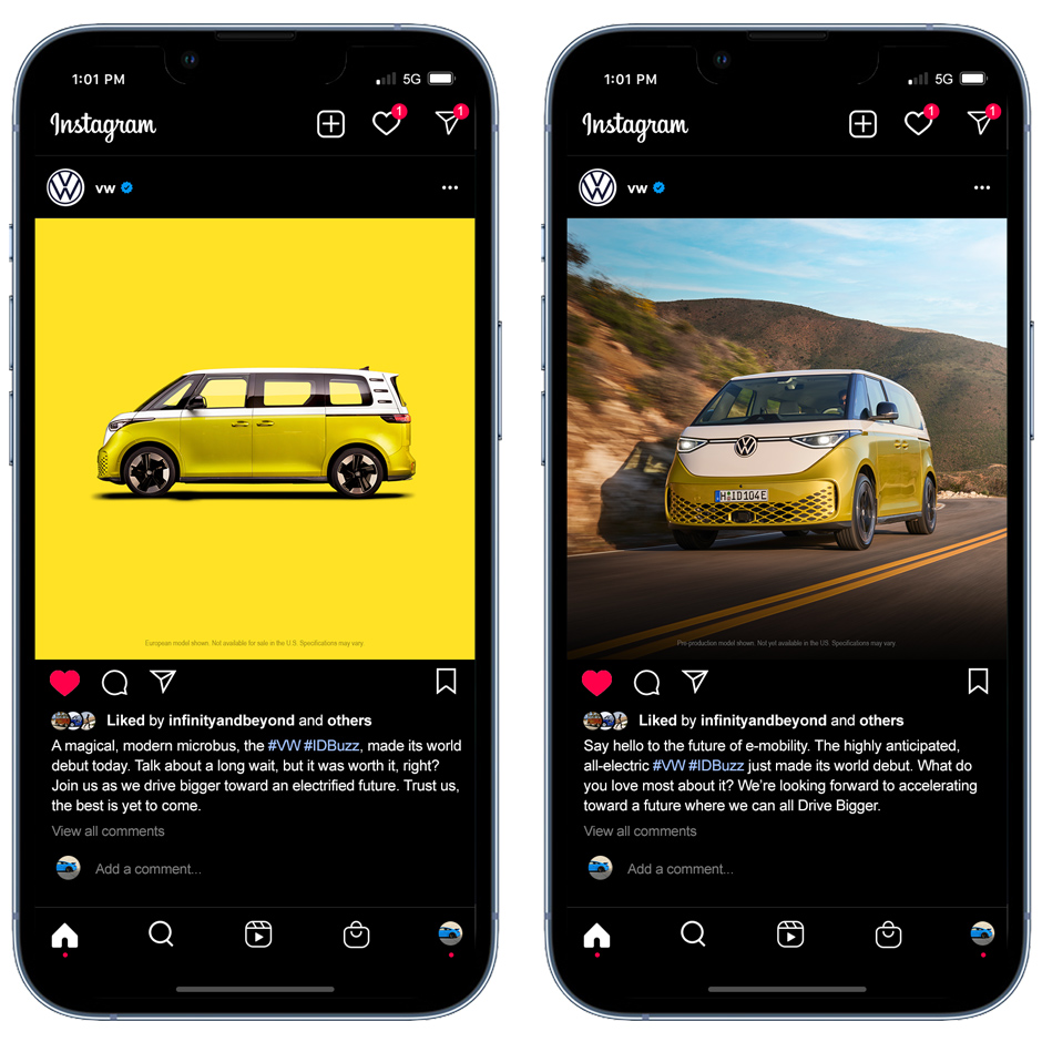Volkswagen ID. Buzz Instagram 'Debut'